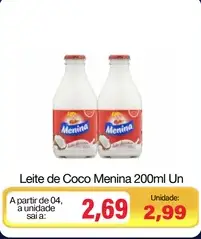 Leite de Coco Menina