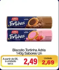 Biscoito Tortinha Adria