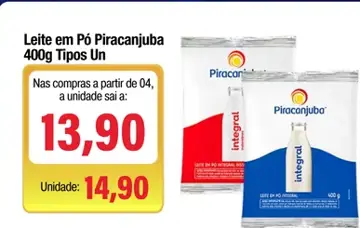 Leite em Pó Piracanjuba Integral