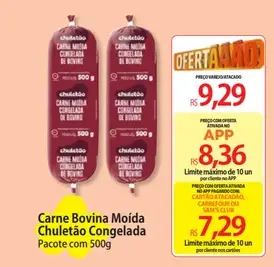 Carne Moída Congelada de Bovino