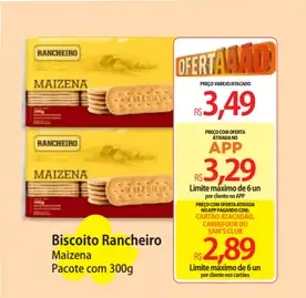 Biscoito Rancheiro Maizena