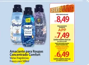 Amaciante para Roupas Comfort