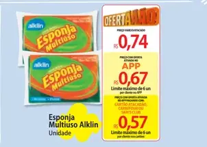 Esponja Alklin Multiuso