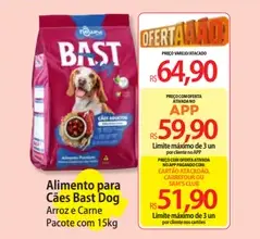 Alimento para cães Bast Dog Adultos