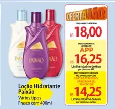 Loção Hidratante Paixão