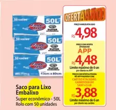Saco para lixo Embalixo Super econômico