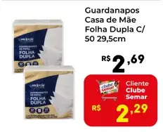 Guardanapos Casa de Mãe Folha Dupla
