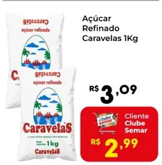 Açúcar Caravelas Refinado