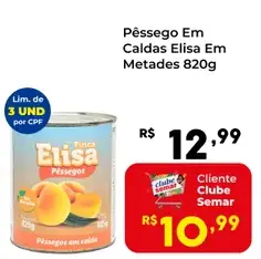 Pêssegos em Calda