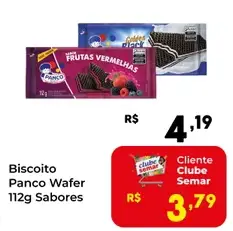 Biscoito Wafer Panco
