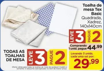 Toalha de mesa