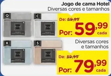 Jogo de cama Hotel