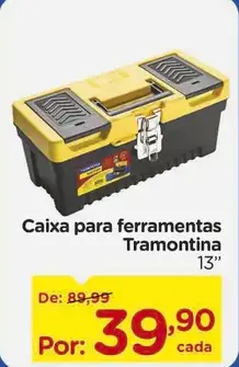 Caixa para ferramentas Tramontina