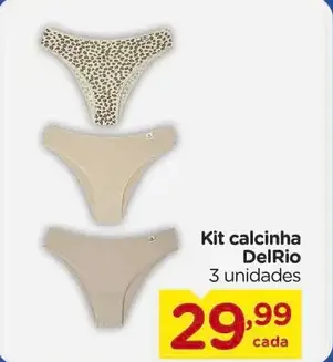 Kit calcinha