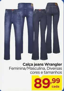 Calça jeans Wrangler Masculina