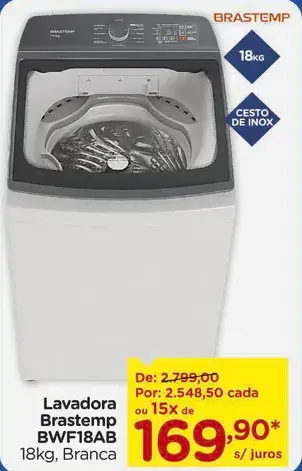 Lavadora Brastemp
