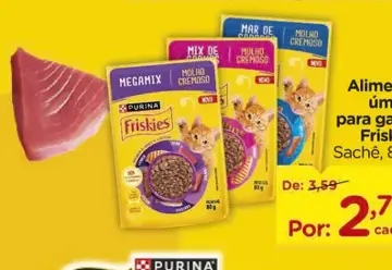 Alimento úmido para gatos Friskies Mar de Sabores