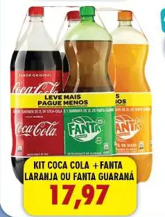 Kit Coca-Cola + Fanta