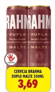 Cerveja Brahma Duplo Malte
