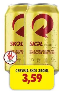 Cerveja Skol Pilsen