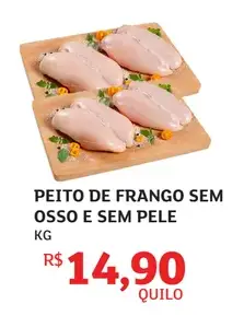 Peito de Frango Sem Osso e Sem Pele