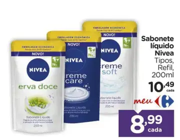 Sabonete líquido Nivea Erva Doce