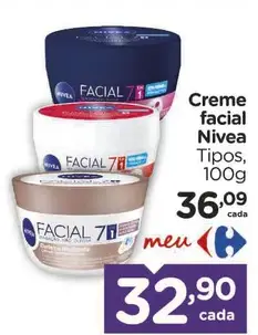 Creme facial Nivea