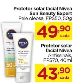 Protetor solar facial