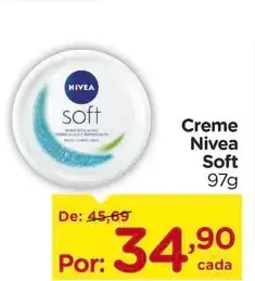 Creme Nivea Soft