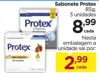 Sabonete Protex Limpeza Profunda