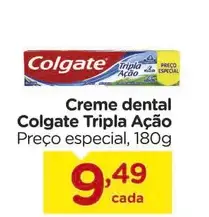 Creme dental Colgate Tripla Ação