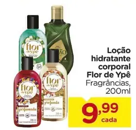 Loção hidratante corporal