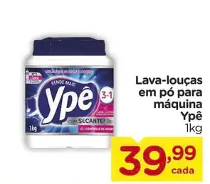 Lava-louças em pó para máquina Ypê