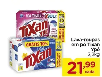 Lava-roupas em pó Tixan Ypê