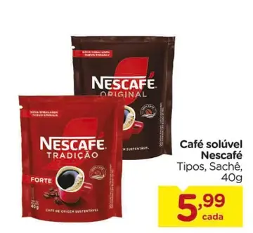 Café solúvel Nescafé Original