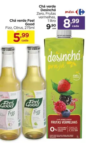 Chá verde Feel Good Fizz, Citrus