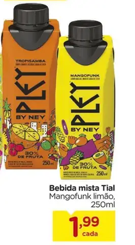 Bebida mista Tial Mangofunk limão