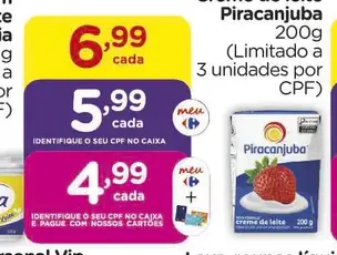 Creme de leite Piracanjuba