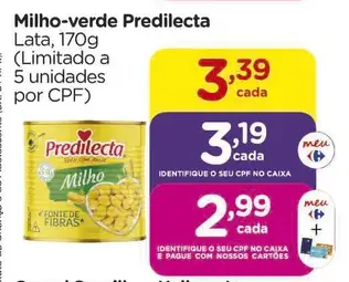 Milho-verde Predilecta