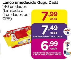 Lenço umedecido
