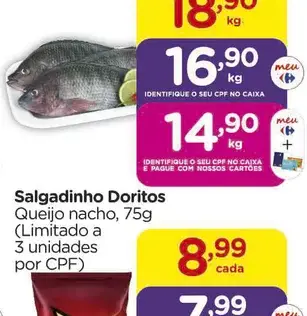 Salgadinho Doritos Queijo Nacho