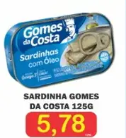 Sardinha Gomes da Costa Em Óleo