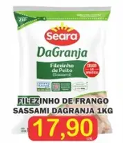 Filezinho de Frango Seara DaGranja Sassami