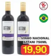 Vinho Affani Nacional