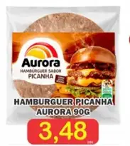 Hambúrguer Aurora Sabor Picanha
