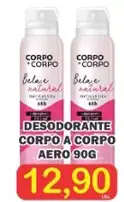 Desodorante Corpo a Corpo Bela e Natural