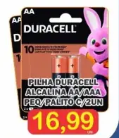 Pilha Duracell Alcalina