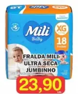 Fralda Mili Ultra Seca