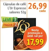 Cápsulas de café L'Or Espresso