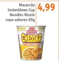 Macarrão instantâneo Cup Noodles Nissin